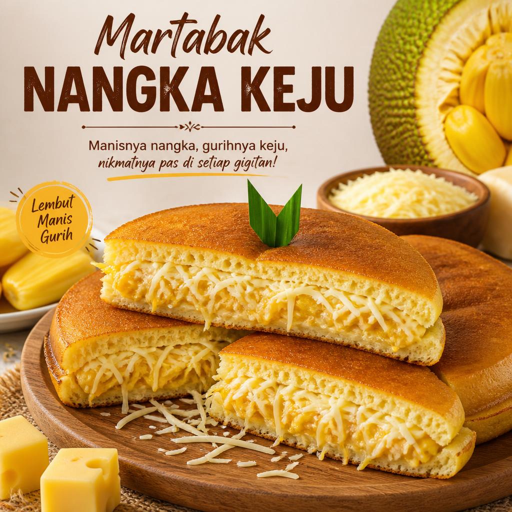 Nangka Keju Large Martabak 999 Asli Bandung